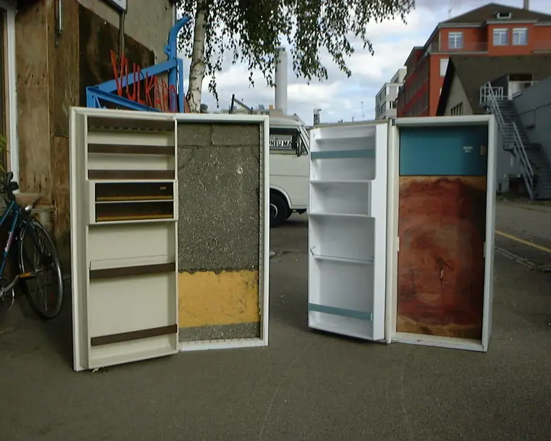 Kunst im Kühlschrank