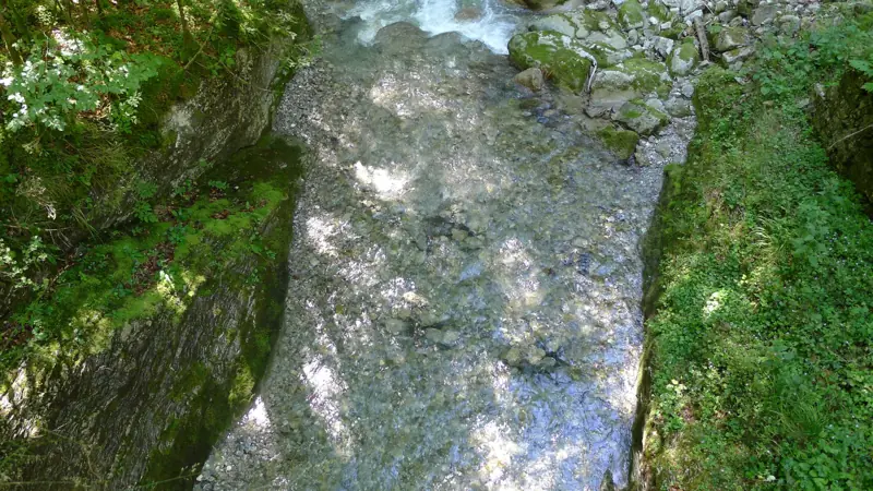 Grundriss im Wasser